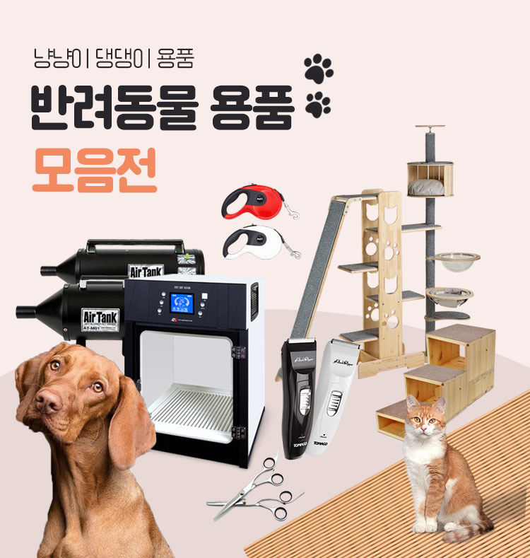 나만 없어 댕댕이? 냥냥이? 걱정 마세요! 반려동물 용품 추천 가이드 - 주요 이미지